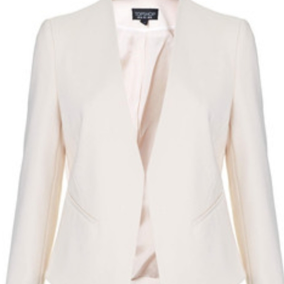 TOPSHOP Georgia blush blazer - Picture 2 of 4
